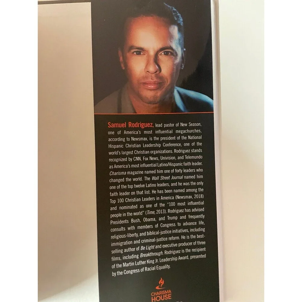 From Survive to Thrive by Samuel Rodriguez Signed Hardcover Book NWOT